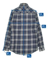 DIESEL（ディーゼル）カジュアルシャツ 青 サイズ:XS レディース/2200625981847