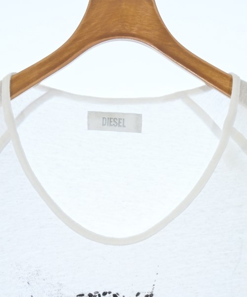 DIESEL（ディーゼル）Tシャツ・カットソー 白 サイズ:XS レディース/2200625981908