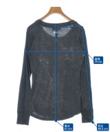 DIESEL（ディーゼル）Tシャツ・カットソー 黒 サイズ:38(M位) レディース/2200625981939