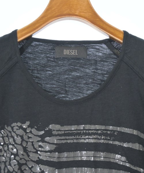 DIESEL（ディーゼル）Tシャツ・カットソー 黒 サイズ:XS レディース/2200625981984