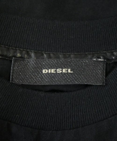 DIESEL（ディーゼル）Tシャツ・カットソー 黒 サイズ:XS レディース/2200625981991