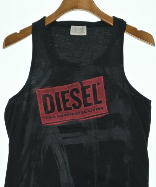 DIESEL（ディーゼル）ノースリーブ 黒 サイズ:XS レディース/2200626459017