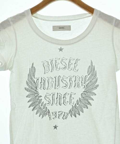 DIESEL（ディーゼル）Tシャツ・カットソー 白 サイズ:XS レディース/2200626459079