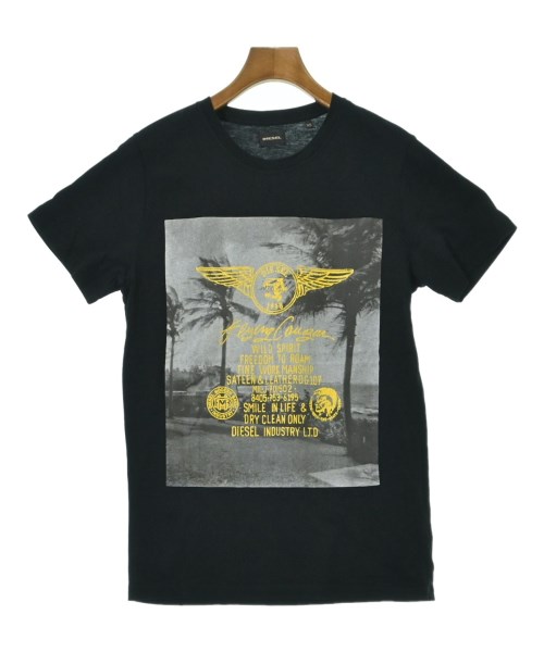 DIESEL(ディーゼル)Tシャツ・カットソー 黒 サイズ:XS/2200626459130