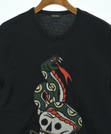 DIESEL（ディーゼル）Tシャツ・カットソー 黒 サイズ:XS レディース/2200626459147