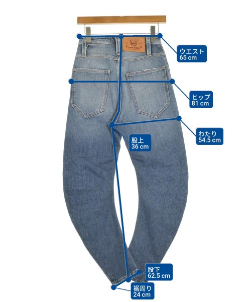 DIESEL（ディーゼル）デニムパンツ 青 サイズ:23(XS位) レディース/2200626459215
