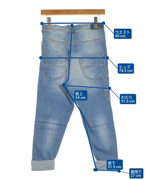 DIESEL（ディーゼル）デニムパンツ 青 サイズ:23(XS位) レディース/2200626459246