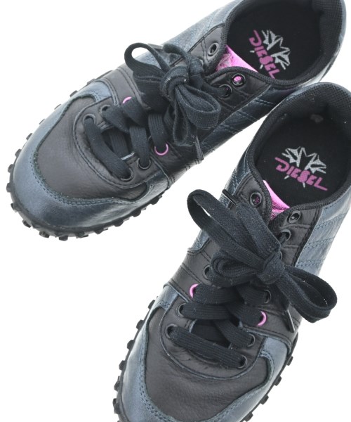 DIESEL（ディーゼル）スニーカー 黒 サイズ:23cm レディース/2200659825094