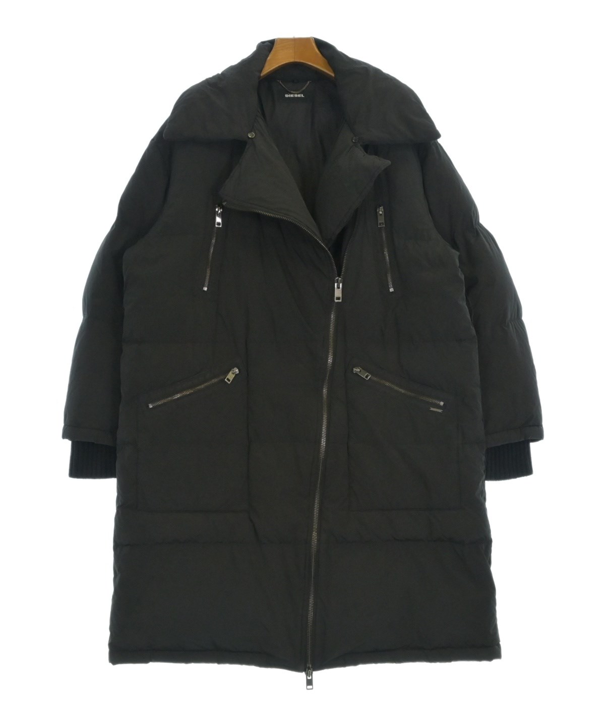 DIESEL（ディーゼル）ダウンコート 黒 サイズ:F レディース