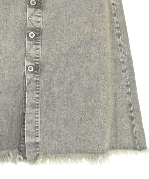 DIESEL（ディーゼル）ロング・マキシ丈スカート グレー サイズ:24(S位) レディース/2200657070014