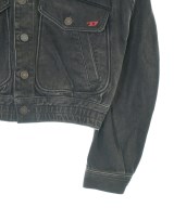 DIESEL（ディーゼル）デニムジャケット 黒 サイズ:S レディース/2200655703129