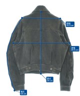 DIESEL（ディーゼル）デニムジャケット 黒 サイズ:S レディース/2200655703129