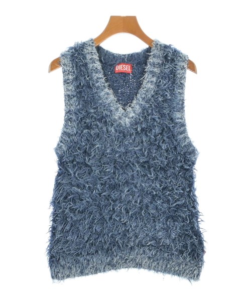 DIESEL(ディーゼル)ベスト 青 サイズ:M/2200655703280