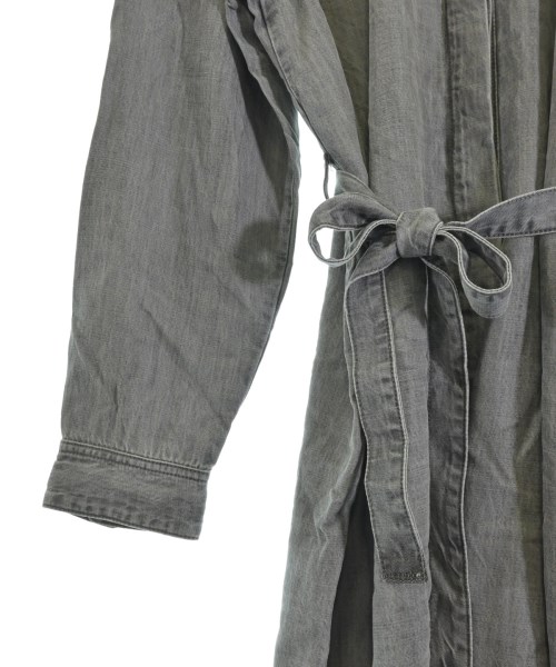 DIESEL（ディーゼル）シャツワンピース グレー サイズ:XS レディース/2200655703327