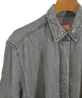 DIESEL（ディーゼル）シャツワンピース グレー サイズ:XS レディース/2200655703327