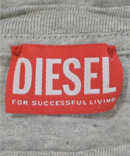 DIESEL（ディーゼル）Tシャツ・カットソー グレー サイズ:168(M位) レディース/2200659438027