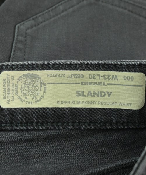 DIESEL（ディーゼル）デニムパンツ 黒 サイズ:23(XS位) レディース/2200662150015