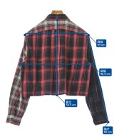 DIESEL（ディーゼル）カジュアルシャツ 赤 サイズ:XS レディース/2200662204053