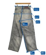DIESEL（ディーゼル）デニムパンツ グレー サイズ:24(S位) レディース/2200712094023