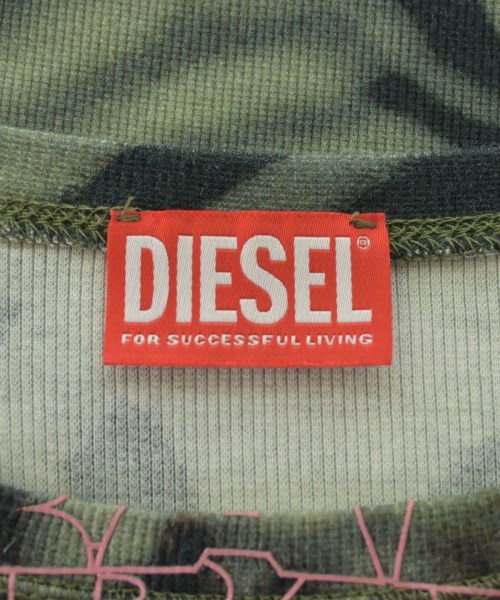 DIESEL（ディーゼル）Tシャツ・カットソー 緑 サイズ:M レディース/2200712627061