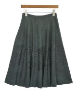 DIESEL（ディーゼル）ロング・マキシ丈スカート 緑 サイズ:23(XS位) レディース/2200710339027