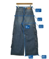 DIESEL（ディーゼル）デニムパンツ 青 サイズ:23(XS位) レディース/2200715533024