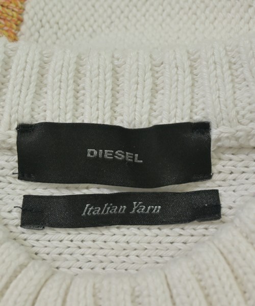 DIESEL（ディーゼル）ニット・セーター 白 サイズ:S レディース/2200715809075