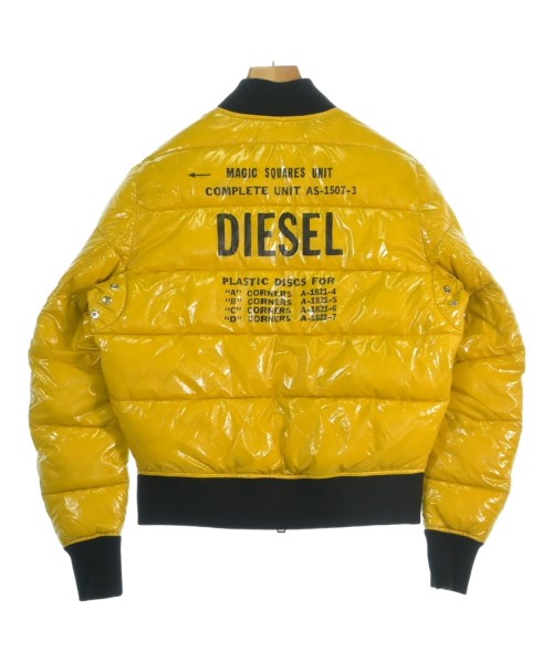 DIESEL（ディーゼル）ダウンジャケット/ダウンベスト 黄 サイズ:XXS レディース/2200715932018