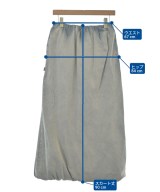 DIESEL（ディーゼル）ロング・マキシ丈スカート グレー サイズ:XS レディース/2200716489085
