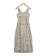 DIESEL（ディーゼル）ワンピース グレー サイズ:S レディース/2200717463091