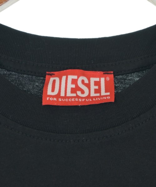DIESEL（ディーゼル）Tシャツ・カットソー 黒 サイズ:S レディース/2200717463114