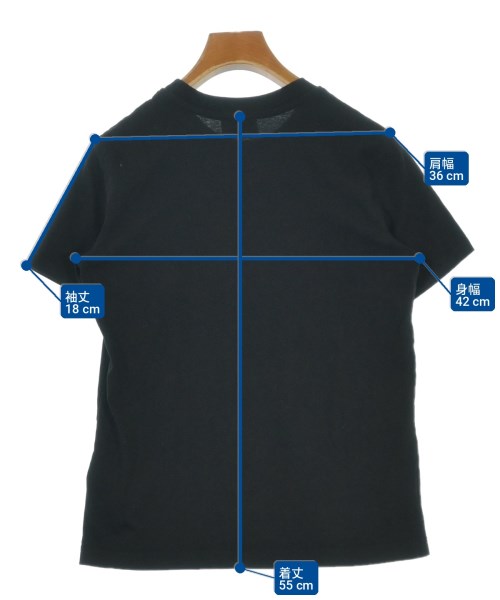 DIESEL（ディーゼル）Tシャツ・カットソー 黒 サイズ:S レディース/2200717463114
