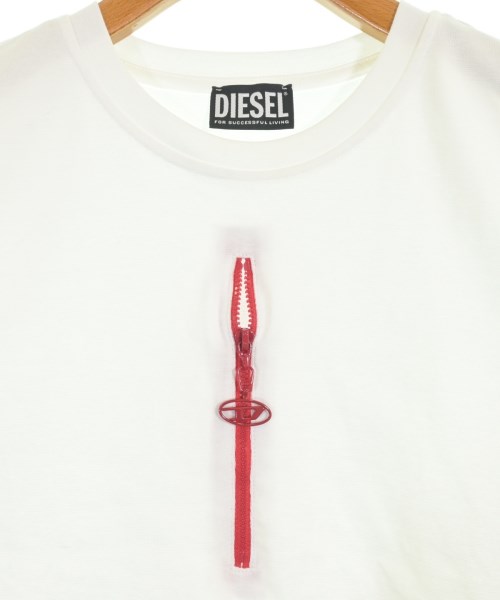 DIESEL（ディーゼル）Tシャツ・カットソー 白 サイズ:M レディース/2200717463121