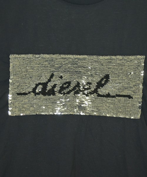 DIESEL（ディーゼル）Tシャツ・カットソー 黒 サイズ:10(M位) レディース/2200716726067