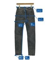 DIESEL（ディーゼル）デニムパンツ 黒 サイズ:23(XS位) レディース/2200718945022
