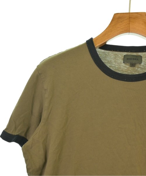 DIESEL（ディーゼル）Tシャツ・カットソー カーキ サイズ:S レディース/2200645960075