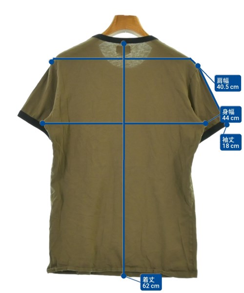 DIESEL（ディーゼル）Tシャツ・カットソー カーキ サイズ:S レディース/2200645960075