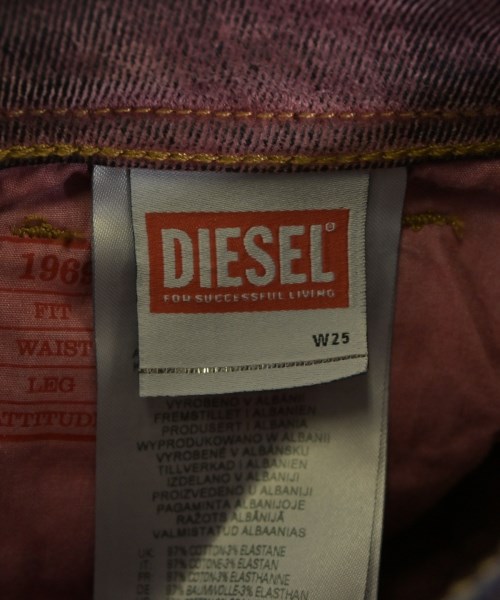 DIESEL（ディーゼル）デニムパンツ 紫 サイズ:25(S位) レディース/2200637904056