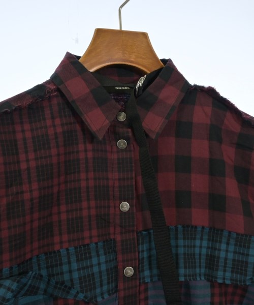 DIESEL（ディーゼル）ブラウス 赤 サイズ:XXS レディース/2200647073087