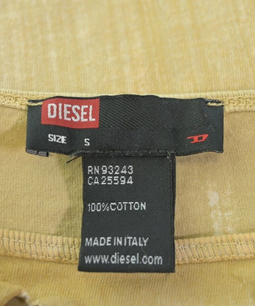DIESEL（ディーゼル）Tシャツ・カットソー ベージュ サイズ:S レディース/2200647186039