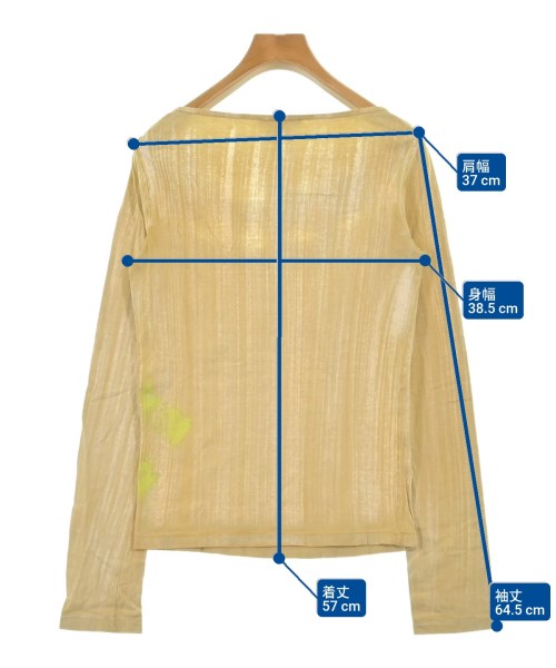 DIESEL（ディーゼル）Tシャツ・カットソー ベージュ サイズ:S レディース/2200647186039