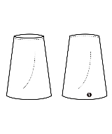 DIESEL（ディーゼル）ロング・マキシ丈スカート 紫 サイズ:S レディース/2200644450027