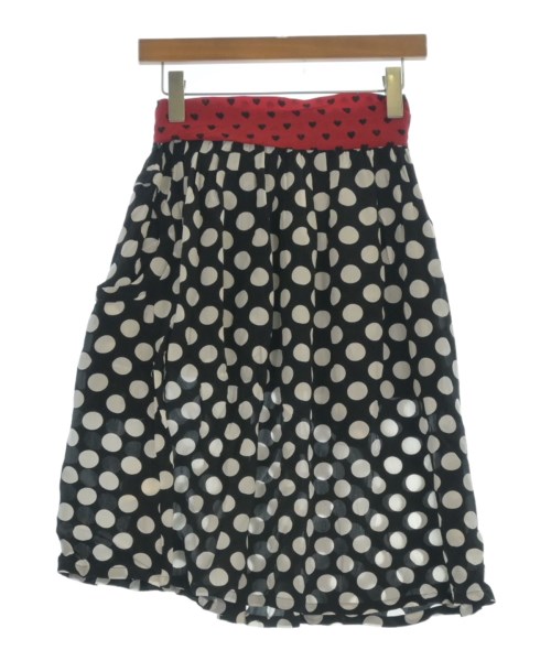 DIESEL（ディーゼル）ひざ丈スカート 黒 サイズ:23(XS位) レディース/2200648103011