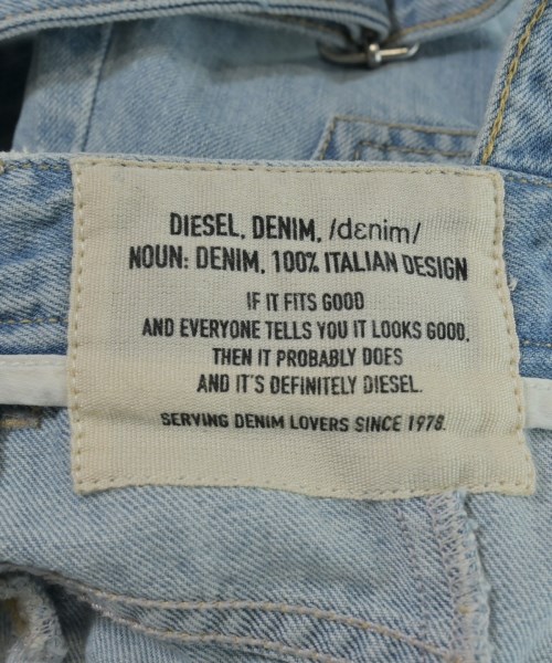 DIESEL（ディーゼル）ワンピース 青 サイズ:M レディース/2200639490106