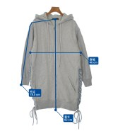 DIESEL（ディーゼル）パーカー グレー サイズ:F レディース/2200639490199