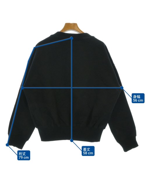 DIESEL（ディーゼル）スウェット 黒 サイズ:XS レディース/2200649516018