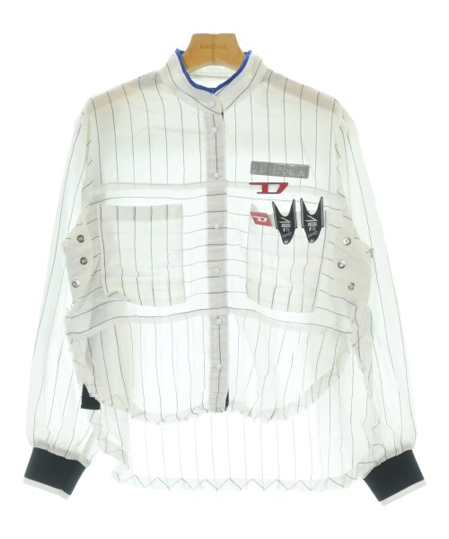 DIESEL(ディーゼル)カジュアルシャツ 白 サイズ:XS/2200626345167