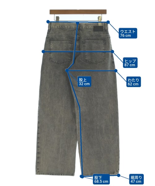 DIESEL（ディーゼル）デニムパンツ グレー サイズ:27(M位) レディース/2200650460027