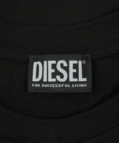 DIESEL（ディーゼル）Tシャツ・カットソー 黒 サイズ:L レディース/2200647620113