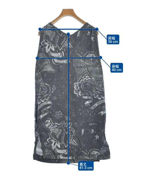 DIESEL（ディーゼル）ワンピース 黒 サイズ:-(M位) レディース/2200653147024